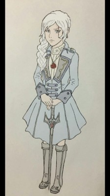 Hi ^^; so I’m making a version of adult weiss for my AU and