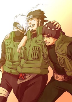 modosenninn:  Esse trio 😍 Asuma eterno ❤️ 