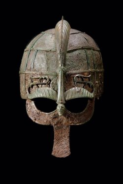 ancientart:  A 7th century Swedish helmet.Found in Vendel, Uppland,