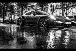 automotivated:  Rain & Porsche. (by Theo-Supercars)