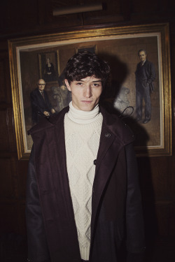 godblessmalemodels:  Pringle of Scotland F/W 15.16 backstage