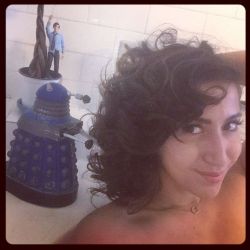 Dalek Bath came out to celebrate Doctor Who&rsquo;s 52nd anniversary with me!