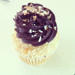 xwitch-king:  Chocolate coconut cupcake #Vegan 