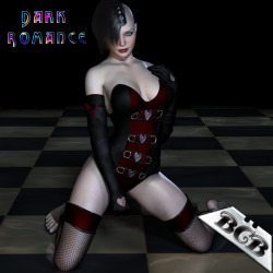 Dark RomanceA dark romance for valentines day.  This outfit is