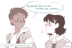 vellium:  i love spanish speaking lanceÂ  this is based off of @klanced postÂ that inspired me weeks ago and i finally finished it &lt;3 quick thing: i love when fic writers make lance cuban because it makes me so happy to have something in common with