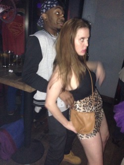 madeupmonkeyshit:  My nigga gettin twerked on by a white girl