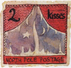 goodmemory:  Stamps from the North Pole.For 20 years, beginning