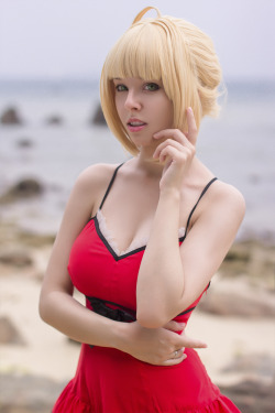 hotcosplaychicks:  Saber Nero Summer Dress by Disharmonica  