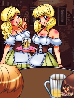 keira-cd:  Now those are the perfect milk maids, or beer maids,
