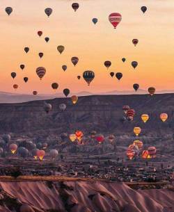 mgonzodom71: lifepeacelovely:   angel-kiyoss: Cappadocia, Turkey