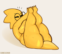 somescrub:   Another Alphys Sketch Patreon | Commissions | Mod