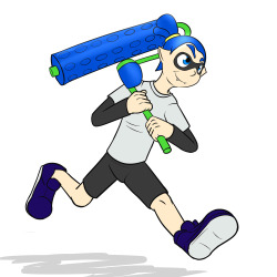 Raffle Request - Inkling from Splatoon, another game I have not