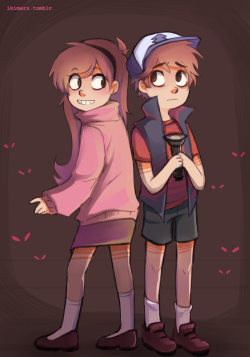 finally got around drawing something for Gravity Falls yooo