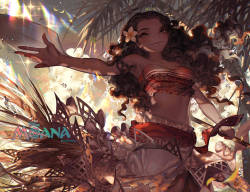 kawacy:  Disney’s 2016 new princess: Moana Waialiki 