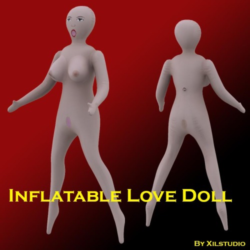   xilstudio has a brand new stand alone figure ready for Poser 6  and with Daz Studio 4.8 with texture adjustments! Inflatable Love doll, fully rigged for animation or movement.  With  Deflate morph and an easy to modify  face image your figures need