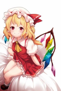 flandre scarlet (touhou) drawn by nishimura nike - Danbooru