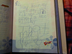 spookymormon:   i found my 2nd grade diary 