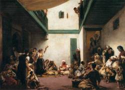 artist-delacroix: A Jewish wedding in Morocco, Eugene Delacroix