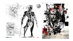 roxoah:  Metal Gear Rising Revengeance concept art. Storage data