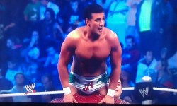 Alberto Del Rio Bulge! Yum!