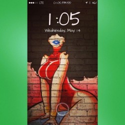 #Lockscreen#iPhone #graffiti #jailbreak #art #drawn #instaphoto