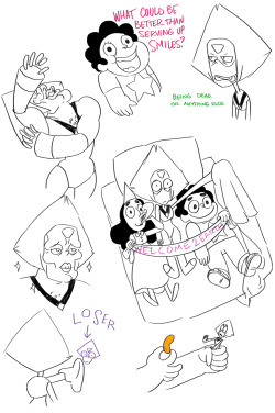 gullshriek:  please consider: peridot as squidward and steven