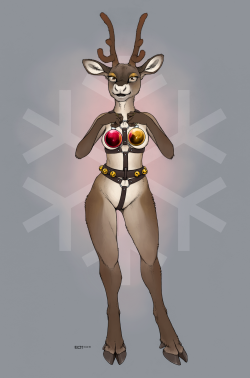 Blitzen wishes you all some fine holidays and merriment ;3(And