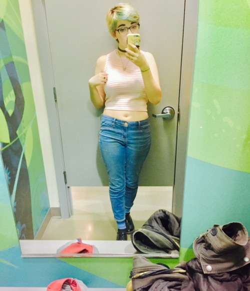 cosmicanatomy:  rue 21 has some good colors in their dressing rooms