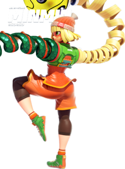 kingofe3:The fighting noodle girl Min Min revealed for ARMS!
