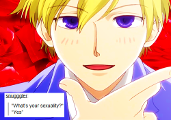 sailorfuckingvenus:  ouran text posts part 4. (parts 1-3 here.)