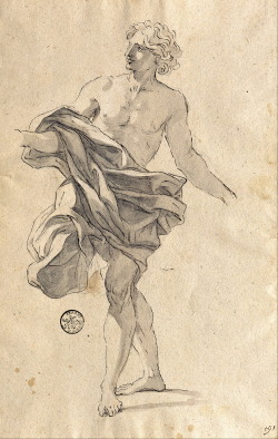 Giovanni Battista Gaulli (Il Baciccio), Study of a Young Man