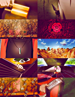 broken-little-hearts:  Screencap Meme: Naruto + Objects 