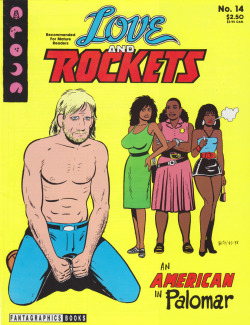 Love and Rockets No. 14 (Fantagraphics, 1985). Cover art by Gilbert