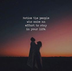 thinkpozitiv:  Notice the people who make an effort.. http://ift.tt/2mfqS0Q