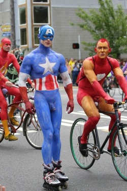 funnakedguys2:  Avengers assemble!  Be sure to follow FunNakedGuys.com