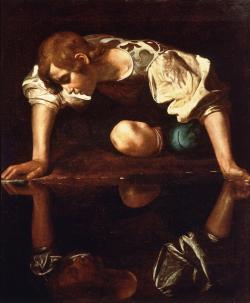 fer1972:  Today’s Classic: Narcissus  1. By Caravaggio (1597)