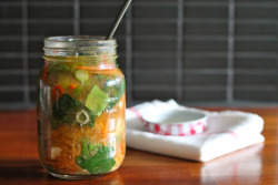 happyvibes-healthylives:  Miso Soup in a Jar