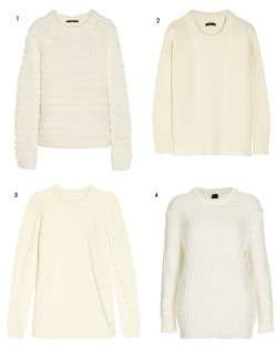 what-do-i-wear:   Tibi Chunky Knit Sweater The Row ‘Ophelia’