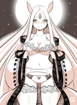 kenron-toqueen:  Ootsutsuki Kaguya Sexy no Jutsu <3  Commissions