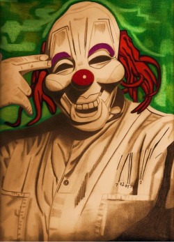 SlipKnot Clown Art