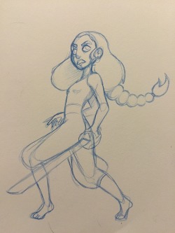 lucyversuslife:  Connie the sword fighter! Just fuck me up Rebecca