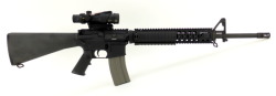 fmj556x45:  Bushmaster XM15-E2S 5.56mm caliber rifle. USMC M16A4