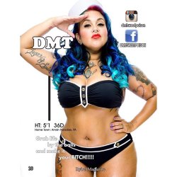 Thank you to DMT @DMTSWEETPOISON for being in issue seven Cover