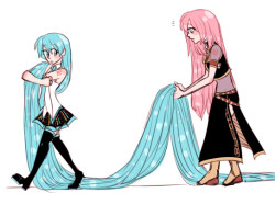 luka is constantly amazed at her girlfriend’s rapid hair