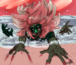 I was practicing drawing hands and it turned into Malachite of