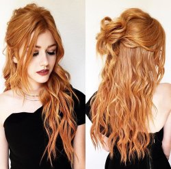 shadowhuntersdaily:  kat mcnamara as styled by chrisdylanhair