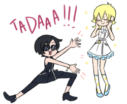 arinky-dink:  Some Xion Twitter RP draws accumulated throughout