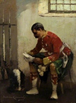   The Highlanderby William J. Kennedy. Date painted: c.1892 