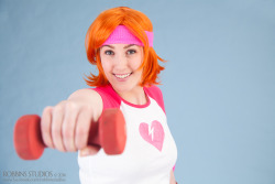 my exercise Nora cosplay, it’s comfortable and hilarious <3