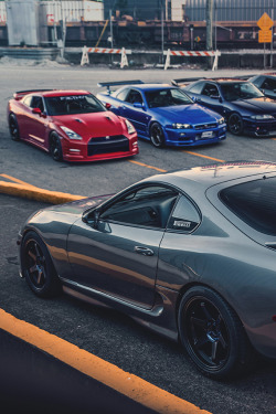 hyper-caine:     Supra vs. GTR’s | © | HC  